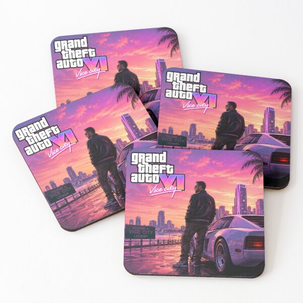 Item preview,  Vice City Retro Art GTA designed and sold by Late Theory.