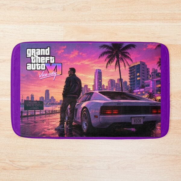 Item preview,  Vice City Retro Art GTA designed and sold by Late Theory.