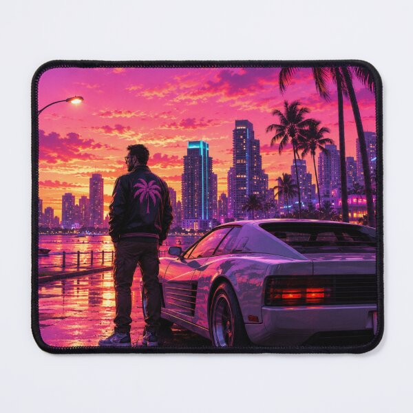 Item preview, Vice City Retro Art GTA designed and sold by Late Theory.