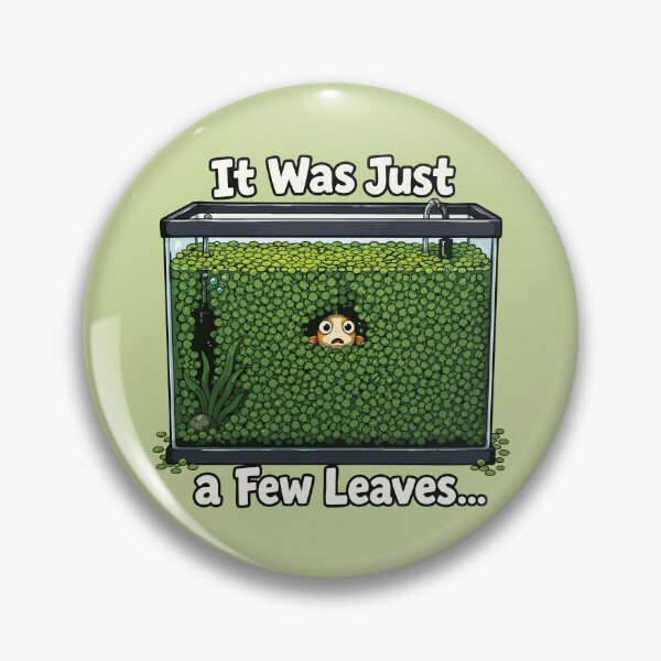 Item preview, It Was Just a Few Leaves Duckweed Aquarium designed and sold by SimplePoDesign.