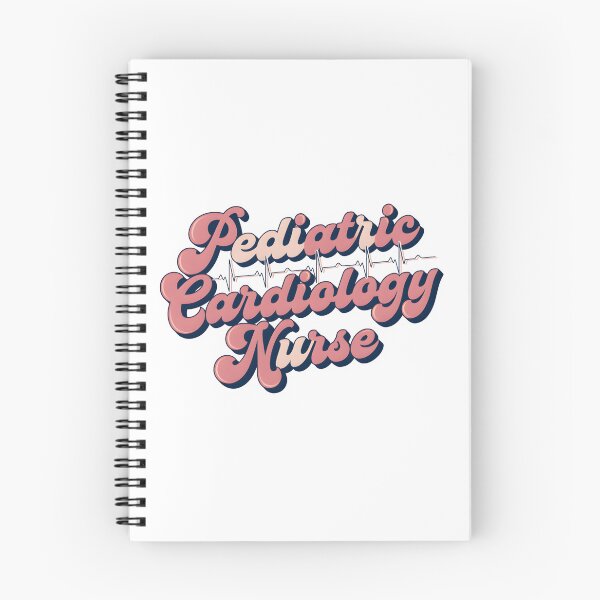 Item preview, Pediatric Cardiology Nurse Retro Groovy Heart Design designed and sold by DariaOltes.