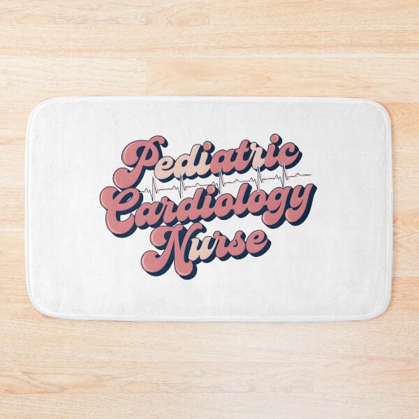 Item preview, Pediatric Cardiology Nurse Retro Groovy Heart Design designed and sold by DariaOltes.