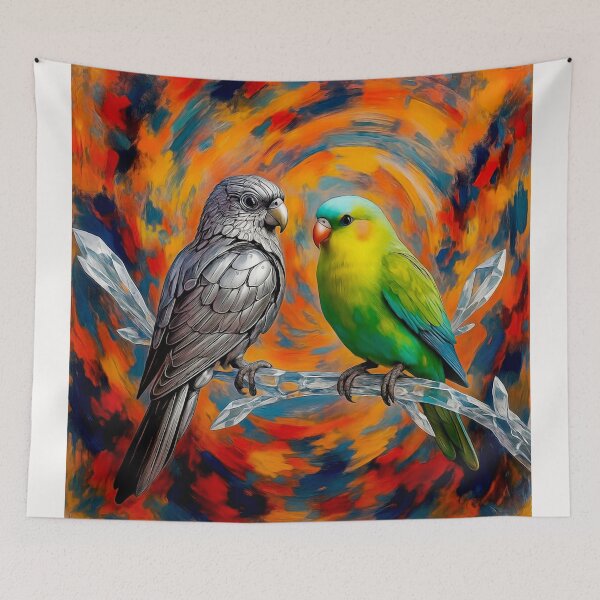 Item preview, Harmony Beyond Nature Love Birds #2 designed and sold by Helios Be. Lavsh.