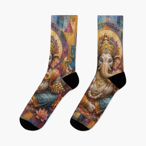 Item preview, Pintura del dios hindú Ganesha. designed and sold by GalleryKauffeld.