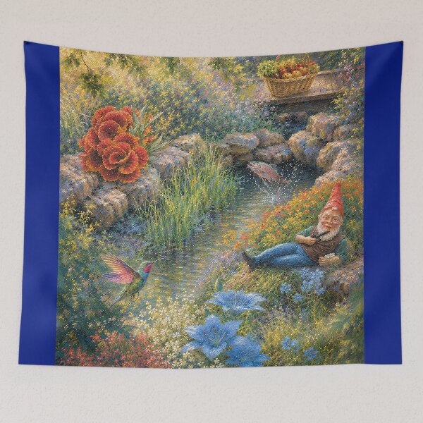 Item preview, Gnome in the Garden designed and sold by RiverDeeDesigns.