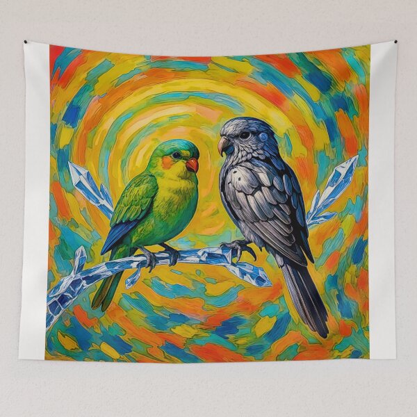 Item preview, Harmony Beyond Nature Love Birds #3 designed and sold by Helios Be. Lavsh.