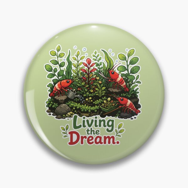 Item preview, Living the Dream Shrimp Garden Aquarium designed and sold by SimplePoDesign.