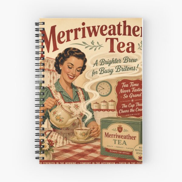 Item preview, Merriweather Tea Retro Kitchen Advertisement designed and sold by AndyGordon125.