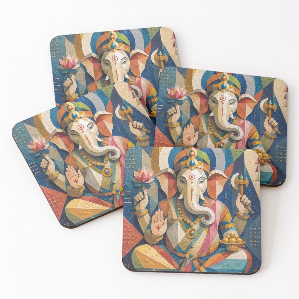 Item preview, Pintura del dios hindú Ganesha. designed and sold by GalleryKauffeld.