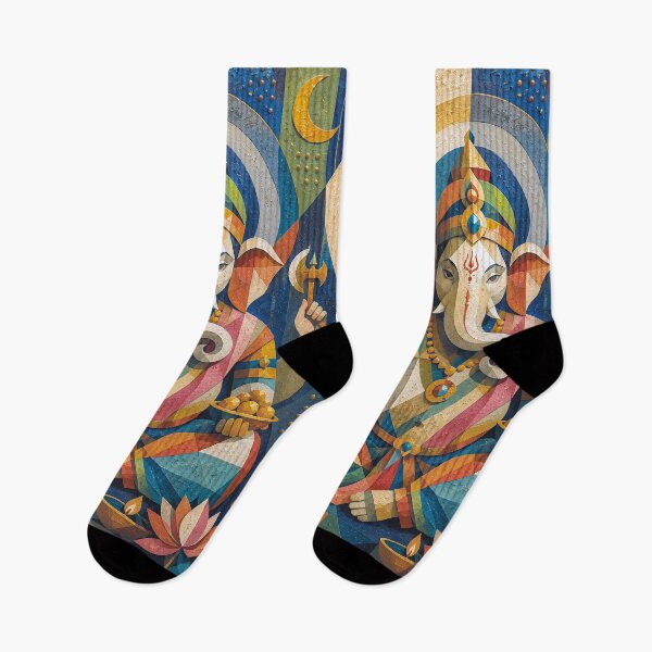 Item preview, Pintura del dios hindú Ganesha. designed and sold by GalleryKauffeld.