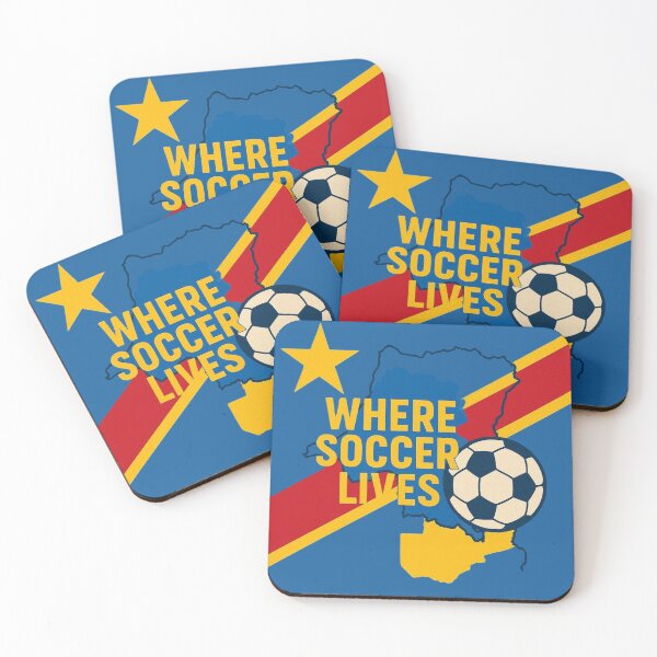 Item preview, Where Soccer Lives - DR Congo designed and sold by Endeva4eva.