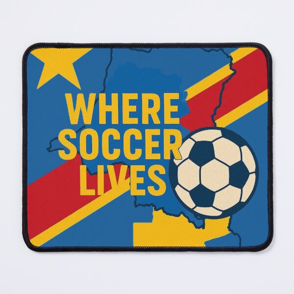 Item preview, Where Soccer Lives - DR Congo designed and sold by Endeva4eva.