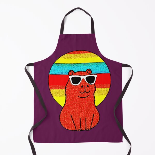 Item preview, Retro 80s Capybara | Animal Sunglasses Sunset Vaporwave designed and sold by AstronautMerch.
