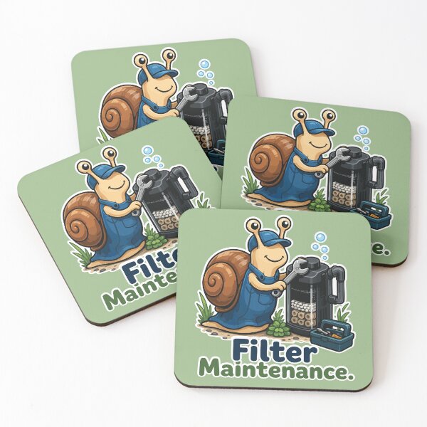 Item preview, Filter Maintenance Aquarium Snail designed and sold by SimplePoDesign.