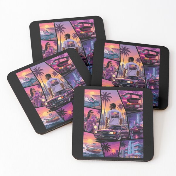 Item preview, Vice City Retro Art GTA v2 designed and sold by Late Theory.
