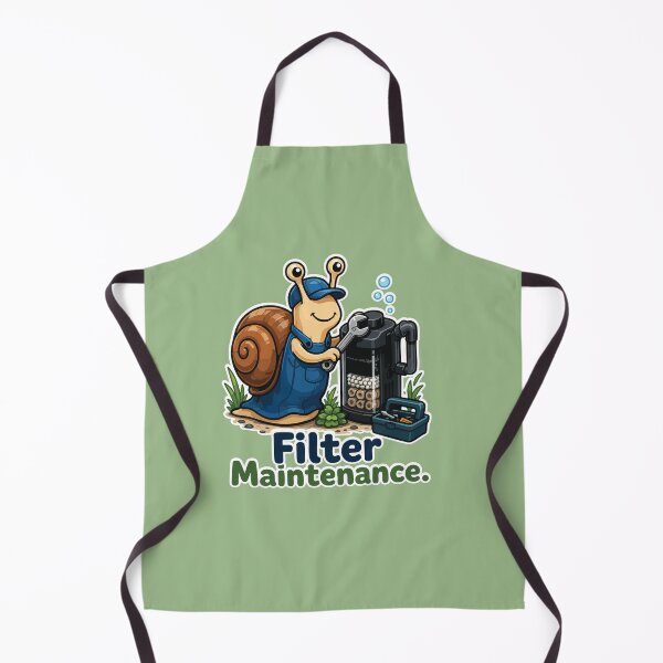 Item preview, Filter Maintenance Aquarium Snail designed and sold by SimplePoDesign.