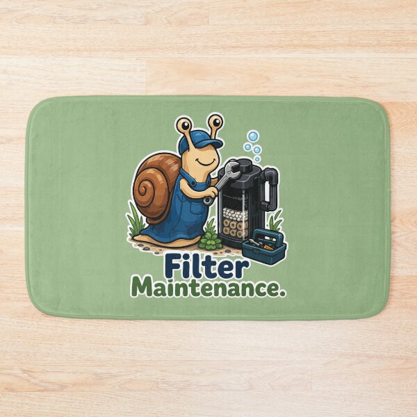 Item preview, Filter Maintenance Aquarium Snail designed and sold by SimplePoDesign.