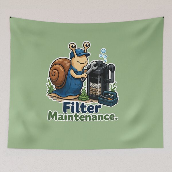 Item preview, Filter Maintenance Aquarium Snail designed and sold by SimplePoDesign.