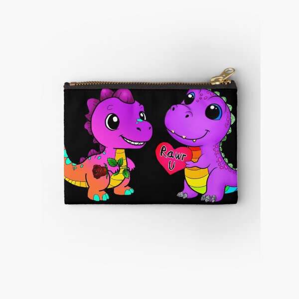 Item preview, Cute Dinosaur Couple Rawr U Love designed and sold by Hunkie Punkie Designs.