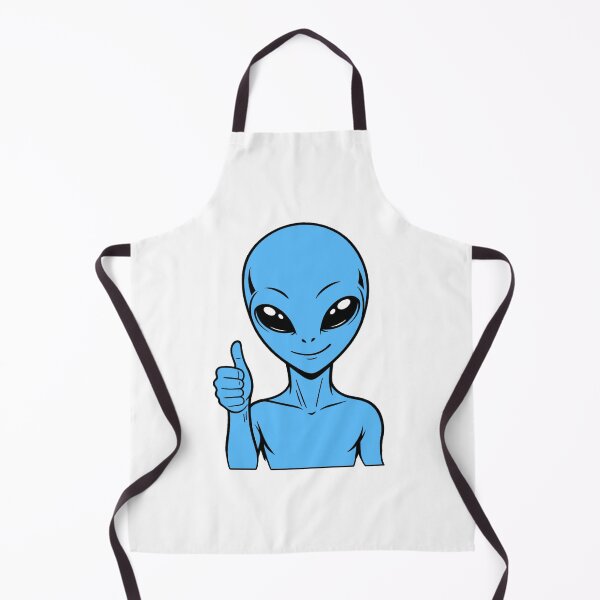 Artikelvorschau, ZORGO Alien Daumen hoch – Lustiger Aufkleber mit Weltraum-Alien-Motiv entworfen und verkauft von The-Visitors.