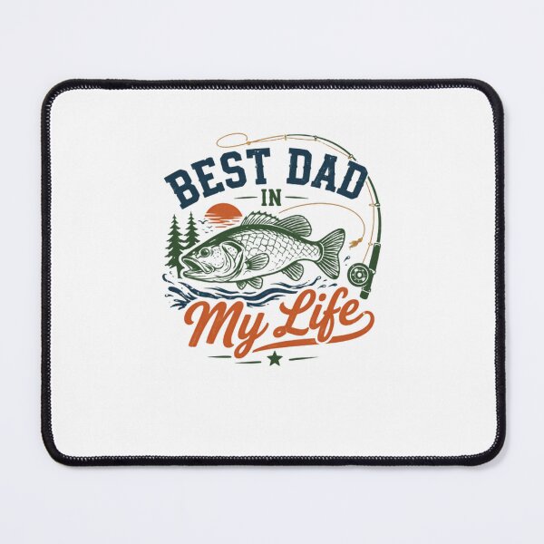 Item preview, Best Dad In My Life Fishing Father Angler Outdoorsman Gift designed and sold by SkeletonsDanger.