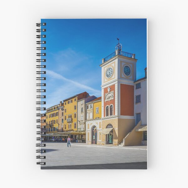 Item preview, Historic Clock Tower in Marshal Tito Square, Rovinj designed and sold by Viv Thompson Photography .