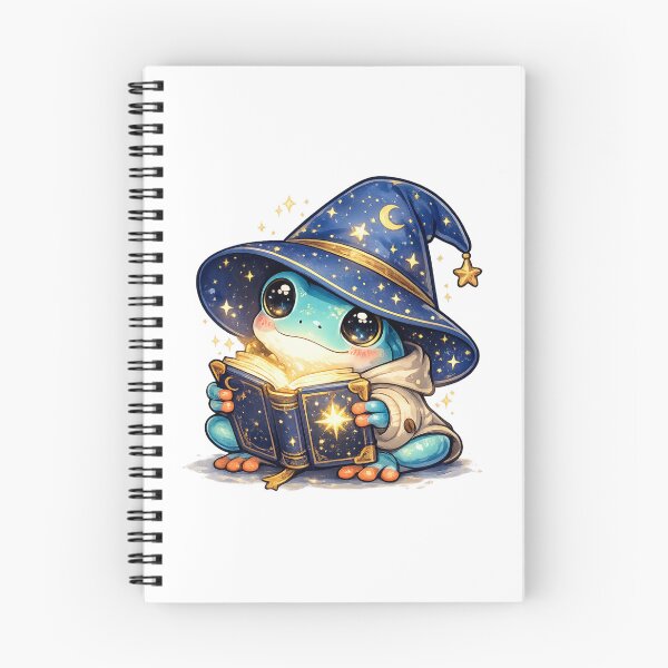 Item preview, Cute Wizard Frog Reading Spell Book | Kawaii Magic Frog | Adorable Fantasy Amphibian | Bookworm Wizard | Cozy Magical Creature | Whimsical Sticker designed and sold by MrDev.