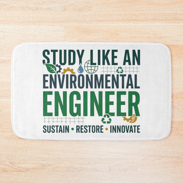 Item preview, Study Like an Environmental Engineer | Sustainability STEM Shirt designed and sold by Amr Darwish Graphic designer.