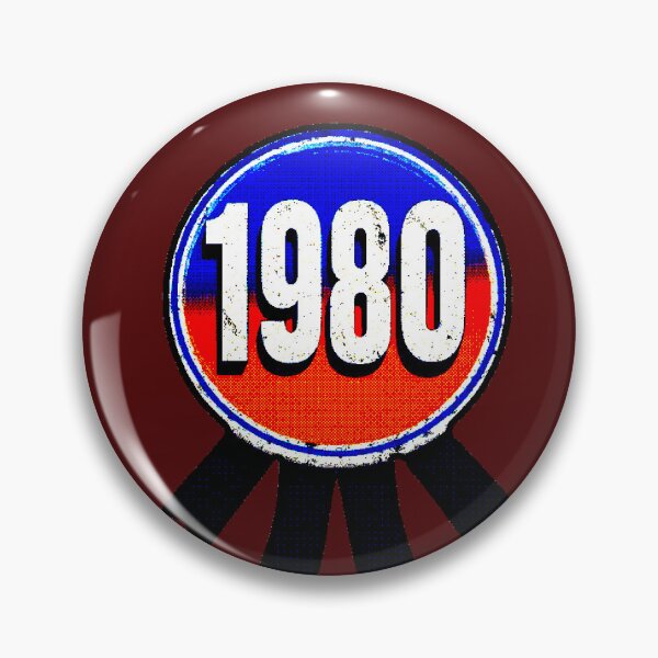 Item preview, Born in 1980 | Vintage Medal Birthday Gift 80s designed and sold by AstronautMerch.
