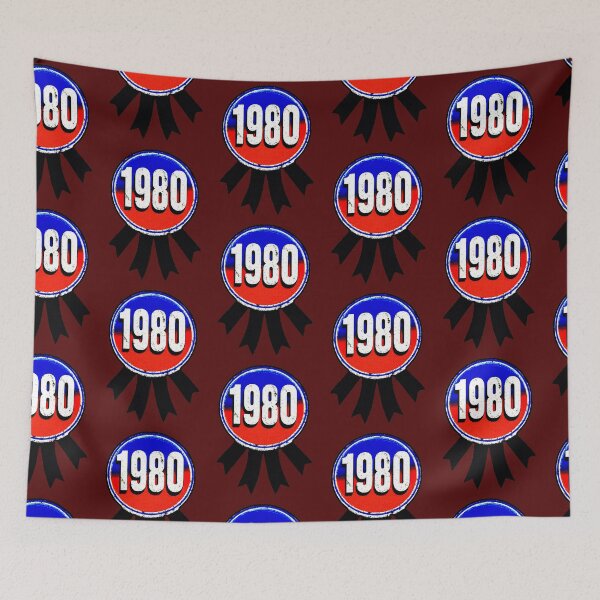 Item preview, Born in 1980 | Vintage Medal Birthday Gift 80s designed and sold by AstronautMerch.