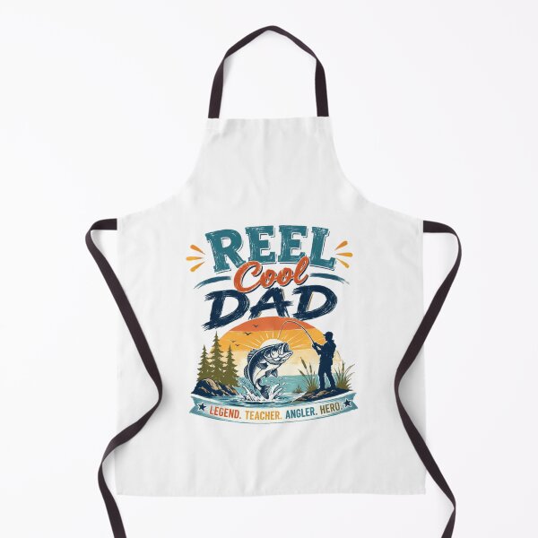 Item preview, Reel Cool Dad Legend. Teacher. Angler. Hero. Fishing Father Gift designed and sold by SkeletonsDanger.