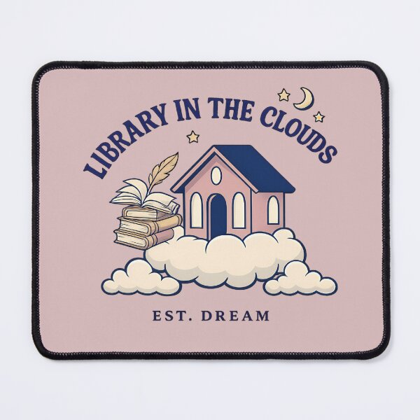 Item preview, Library in the clouds designed and sold by RachaelSam.