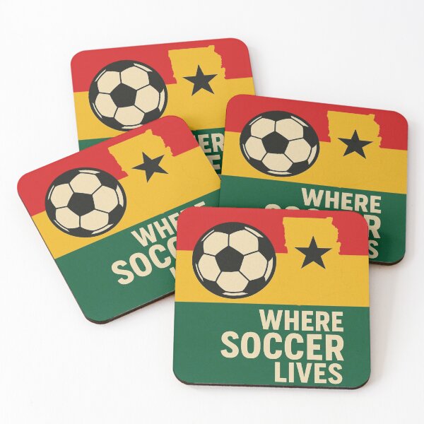Item preview, Where Soccer Lives - Ghana designed and sold by Endeva4eva.