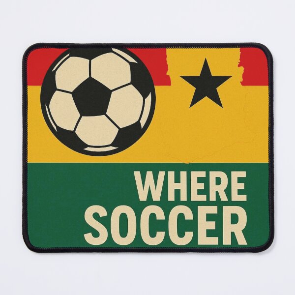 Item preview, Where Soccer Lives - Ghana designed and sold by Endeva4eva.