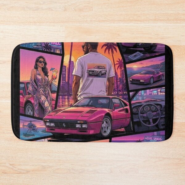 Item preview, Vice City Retro Art GTA v3 designed and sold by Late Theory.