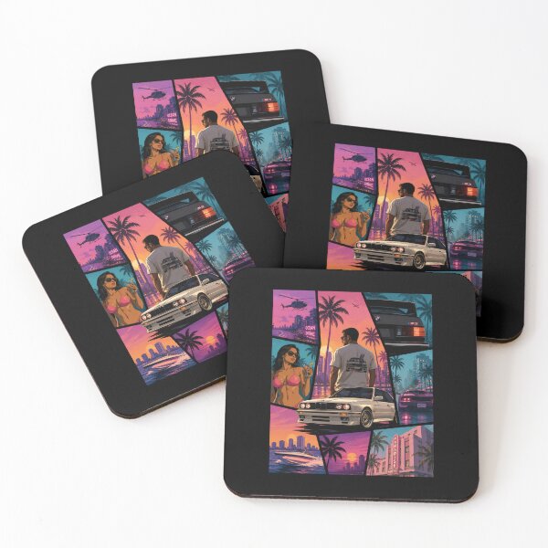 Item preview, Vice City Retro Art GTA v4 designed and sold by Late Theory.