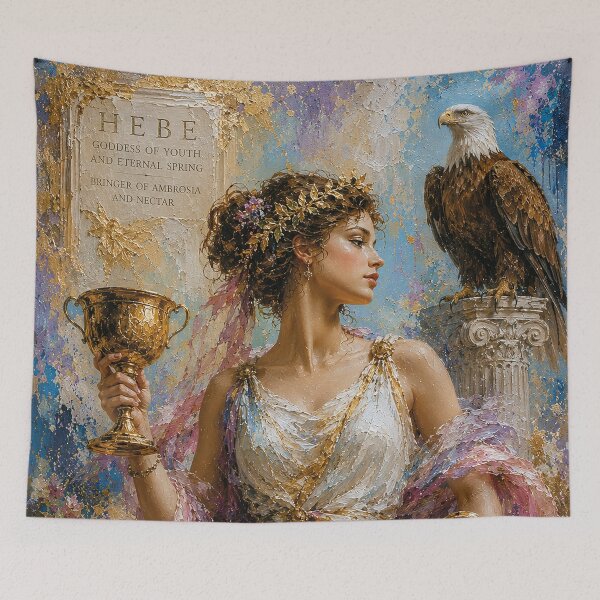 Item preview, Hebe, Greek goddess of youth painting. designed and sold by GalleryKauffeld.