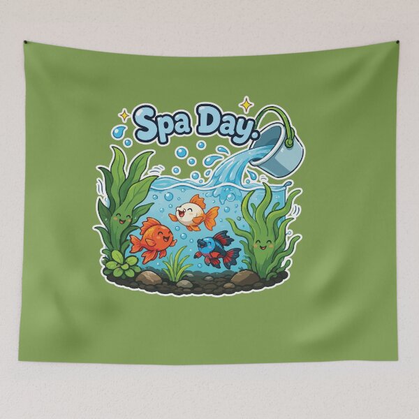 Item preview, Spa Day Aquarium Water Change designed and sold by SimplePoDesign.
