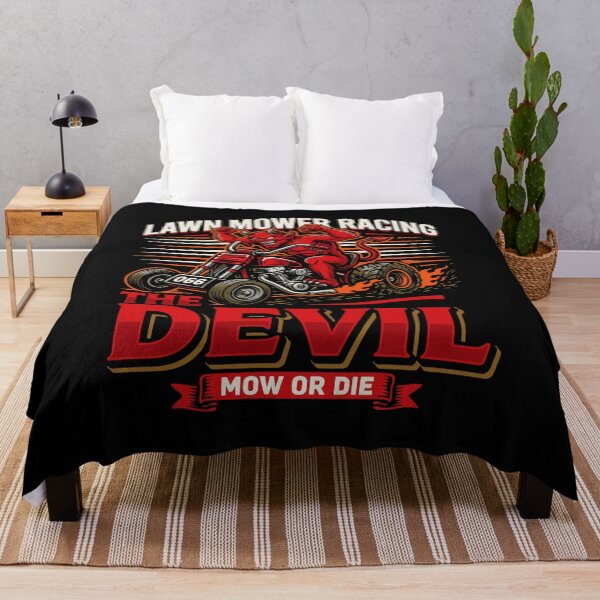 Item preview, Lawn Mower Racing The Devil - Lawn Mower Race Enthusiast designed and sold by Welldoh.