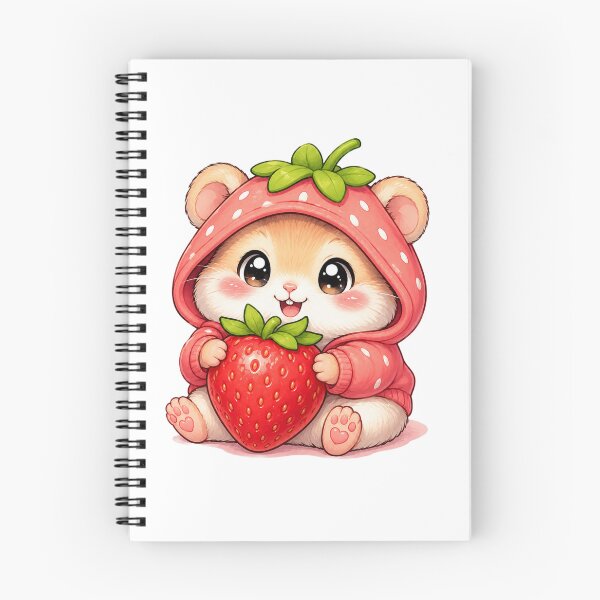 Item preview, Cute Strawberry Hamster | Kawaii Hamster with Strawberry | Adorable Berry Hoodie | Sweet Cottagecore Animal | Cute Fruit Lover | Whimsical Sticker designed and sold by MrDev.