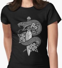 Snake & Dagger Women's Fitted T-Shirt