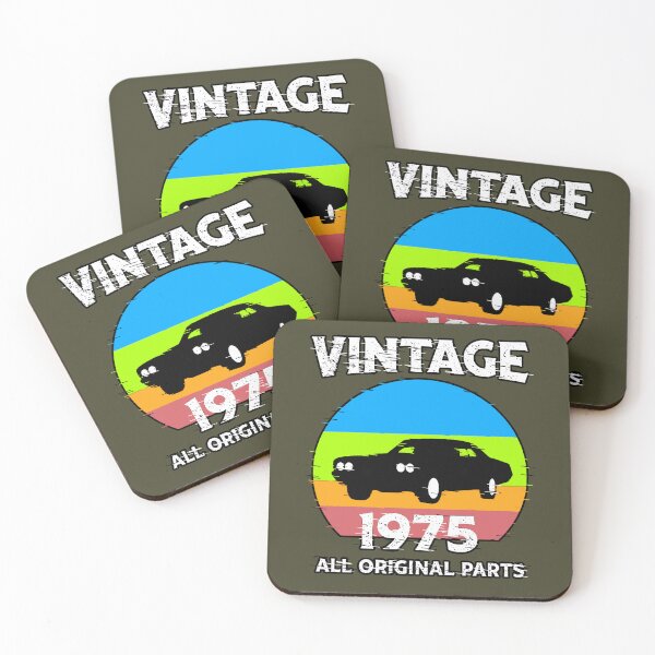 Item preview, Vintage 1975 Classic Car | Born in 1975 Birthday Gift designed and sold by AstronautMerch.