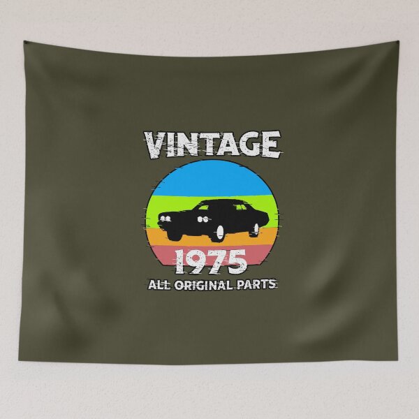 Item preview, Vintage 1975 Classic Car | Born in 1975 Birthday Gift designed and sold by AstronautMerch.
