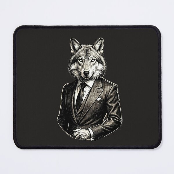 Item preview, Wolf face and male human body designed and sold by The best online style shop.