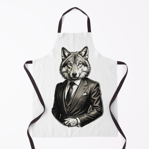 Item preview, Wolf face and male human body designed and sold by The best online style shop.
