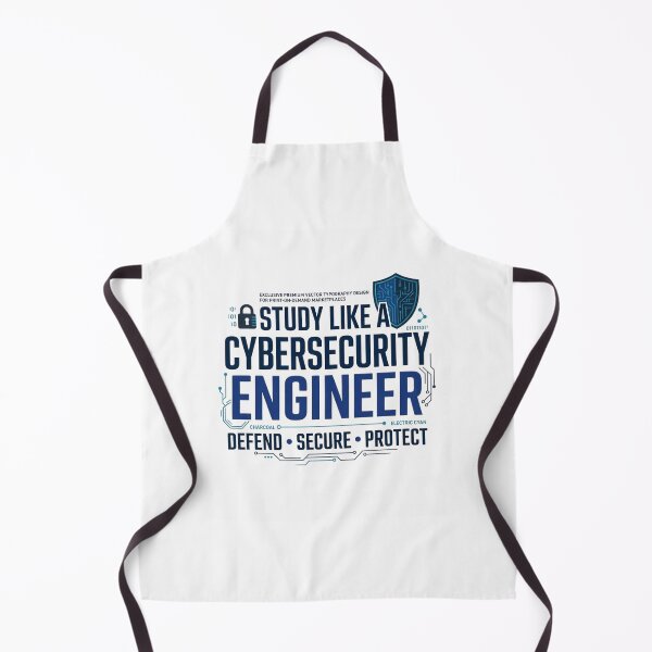 Item preview, Study Like a Cybersecurity Engineer | Cyber Security Student Shirt designed and sold by Amr Darwish Graphic designer.
