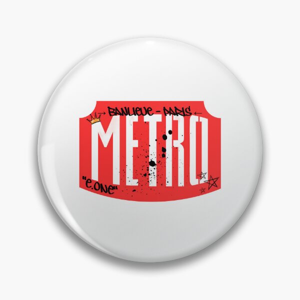 Item preview, Metro Paris — Banlieue Graffiti designed and sold by ENDTOENDSTORE.