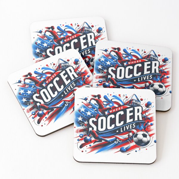 Item preview, Where Soccer Lives - USA designed and sold by Endeva4eva.