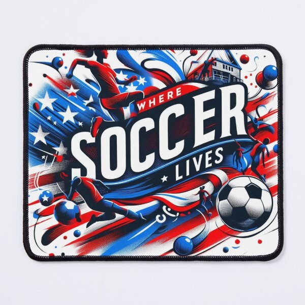 Item preview, Where Soccer Lives - USA designed and sold by Endeva4eva.