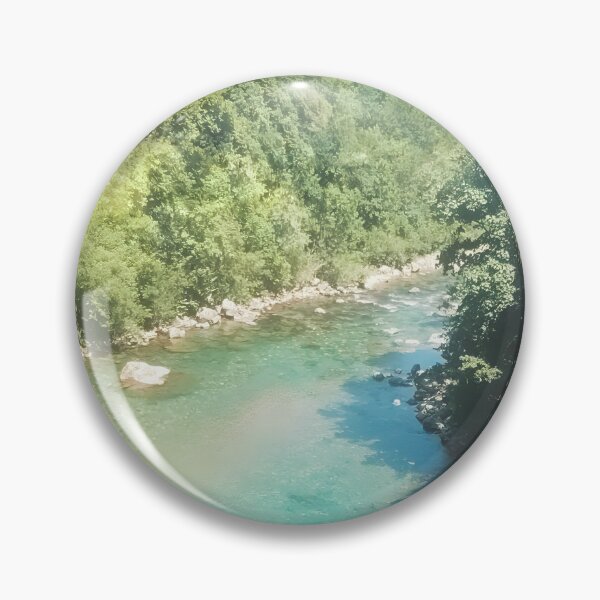 Item preview, Tara River Canyon Montenegro Photo Print | Emerald Water River Landscape Poster | Balkan Nature Photography Canvas designed and sold by SergioMiklos.